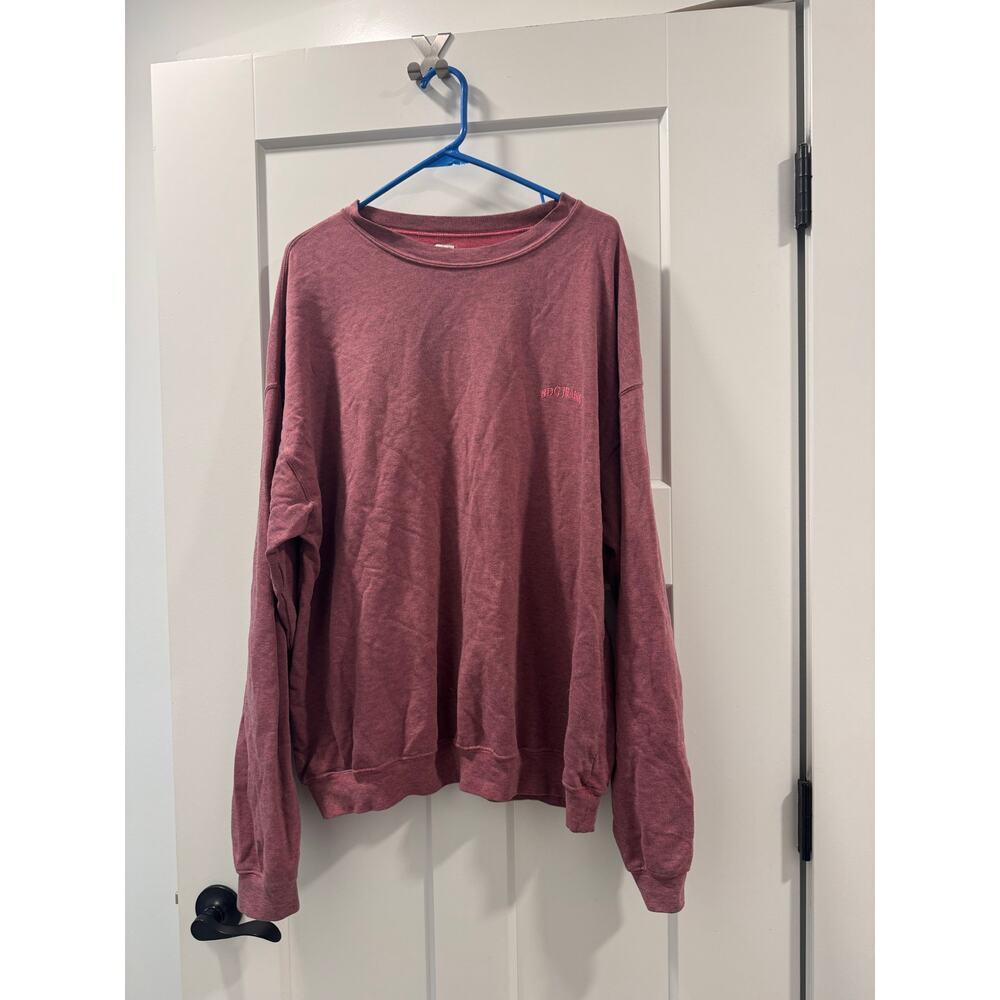 BDG Jeans Pink Crewneck oversized size Large